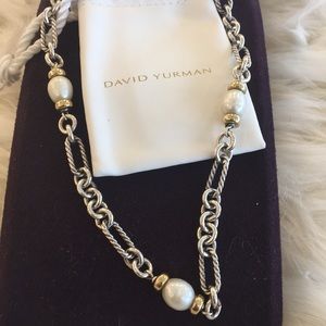 David Yurman pearl necklace